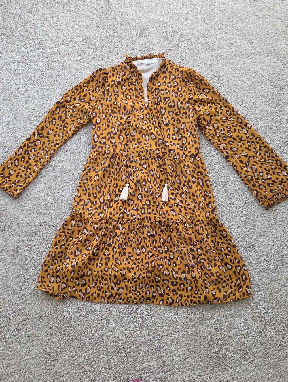 NWOT THML  Leopard-Print Dress